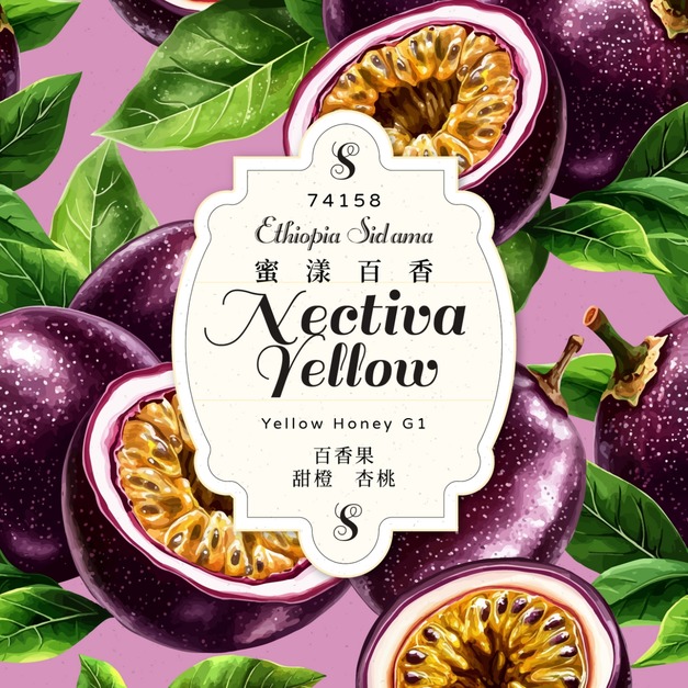 衣索比亞 希達馬 花貝果娜 74158 蜜漾百香 黃蜜處理法