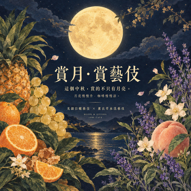 中秋限定｜賞月・賞藝伎｜光韻日曬藝伎 &times; 薰衣草水洗藝伎｜227g &times; 2