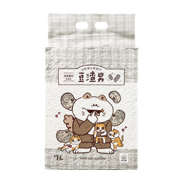 BLOP 豆渣男(活性碳 綠茶 小米)