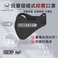 兒童環繞式抑菌口罩(2入) | SGS檢驗99.9%滅菌｜全包覆機能口罩｜50次水洗