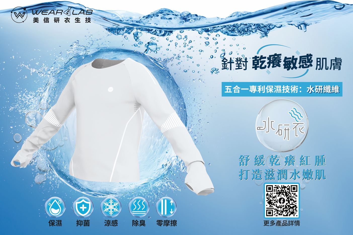 異膚患者們的試穿體驗