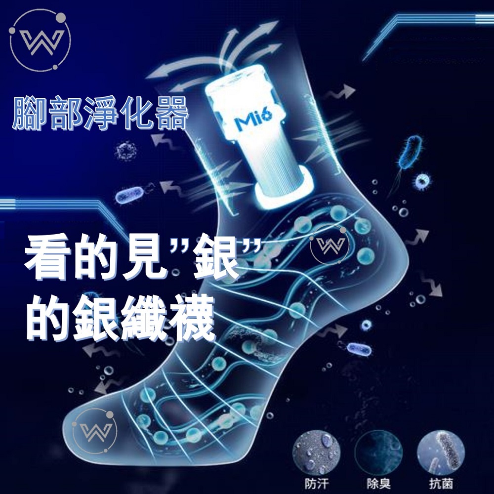 日本豐島｜純銀抗菌機能襪｜黑色 2入