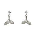 微鑲鋯石魚尾耳環_3