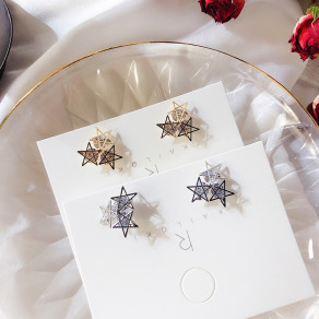 韓國漸層滿天星耳環