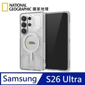 National Geographic 國家地理 Armor 拓荒保護殼 MagSafe磁吸 適用 Galaxy S26 Ultra - 白色
