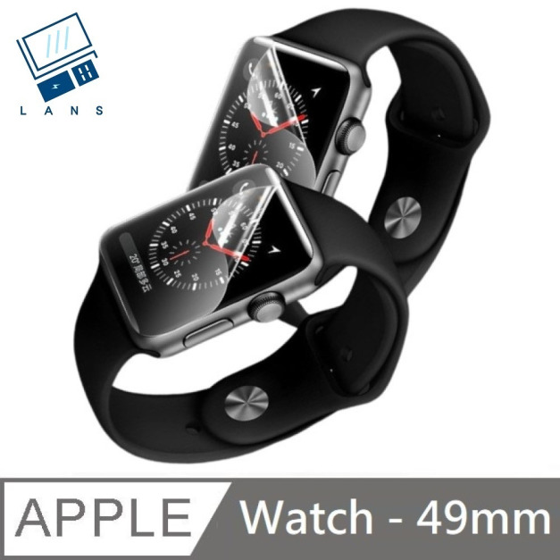 全螢幕覆蓋 柔性水凝膜 3D曲面 自動修復 螢幕保護貼 適用 Apple Watch 49 / 45 / 44 / 42 / 41 / 40 / 38 mm