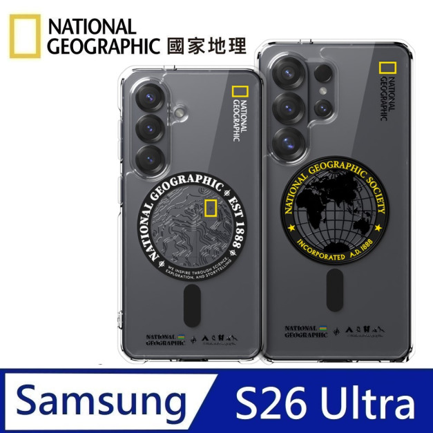 National Geographic 國家地理 Rugged 磁吸防摔保護殼 MagSafe磁吸 適用 Galaxy S26 Ultra
