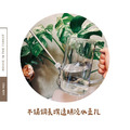 不鏽鋼長嘴透明澆水壺-1L
