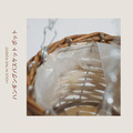 【POSH LIVING】日系柳編植物吊籃 可拆鐵鍊懸掛花籃 室內綠植垂吊盆 收納籃_4