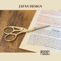 【POSH LIVING】日本暢銷NO.1設計剪刀 復古金屬剪刀 -小鳥古銅-62154_4