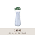 【POSH LIVING】日系玻璃花瓶｜高透設計｜乾燥花鮮花兩用｜22559