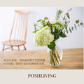 【POSH LIVING】日系玻璃花瓶｜高透設計｜乾燥花鮮花兩用｜22551_6