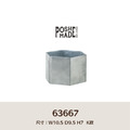 【POSH LIVING】Blueta Pot 霧金質感花器 室內擺飾 盆栽 鋁製花盆 花器 鋁製花盆 花器-63667K款