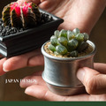 【POSH LIVING】Blueta Pot 霧金質感花器 室內擺飾 盆栽 鋁製花盆 花器 鋁製花盆 花器-64068B大款_2