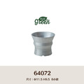 【POSH LIVING】Blueta Pot 霧金質感花器 室內擺飾 盆栽 鋁製花盆 花器 鋁製花盆 花器-64072B小款