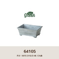 【POSH LIVING】Blueta Pot 霧金質感花器 室內擺飾 盆栽 鋁製花盆 花器 鋁製花盆 花器-64105E大款