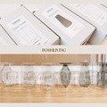 【POSH LIVING】 雙層玻璃花瓶｜高透設計｜質感家居｜乾燥花鮮花兩用-雙層透明22660_4