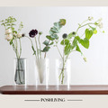 【POSH LIVING】 雙層玻璃花瓶｜高透設計｜質感家居｜乾燥花鮮花兩用-雙層透明22660_6