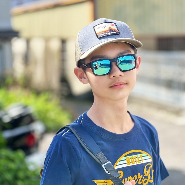 偏光太陽眼鏡_方框｜13Y&uarr;青少年款