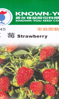 香蜜花園_[農友種苗]家庭園藝栽培蔬果種子_草莓Strawberry