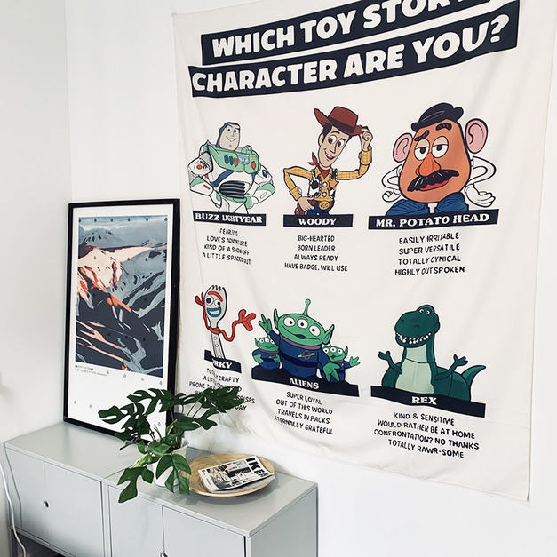 玩具總動員掛布裝飾￼