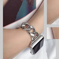 質感鏈條拼接Apple watch錶帶_1