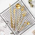 葡萄牙金色髮絲不銹鋼餐具組_1