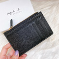 Agnes.b軟皮零錢卡夾_2