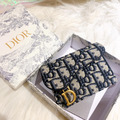 Dior老花卡夾