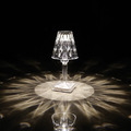 華麗風壓克力鑽石檯燈