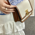 Burberry tb bag 帆布拼接側背包_5