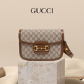 Gucci 1955 Horsebit 復古皮革馬銜鍊肩背包