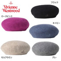 Vivienne westwood 電繡羊毛貝蕾帽_6