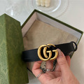 Gucci經典logo皮帶