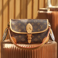Louis vuitton 復古雙肩帶郵差包_2