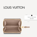 Louis vuitton 奶茶拉鍊零錢包_2