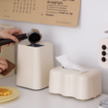無印風桌上型帶蓋垃圾桶_5