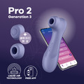 德國Satisfyer Pro 2 Generation3 智能拍打吸吮陰蒂震動器_1