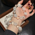 「純淨之光」白水晶 &times; 白幽靈能量手鍊_3