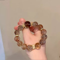 暮曜流砂｜黑金超七・茶水晶能量手串_2
