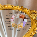 如願花語｜白水晶 &times; 粉水晶 &times; 草莓晶 &times; 黃膠花設計手串_1