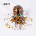 【海洋秘境】天然水晶礦石章魚擺件_4