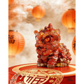 紫氣東來・醒獅招財擺件_2