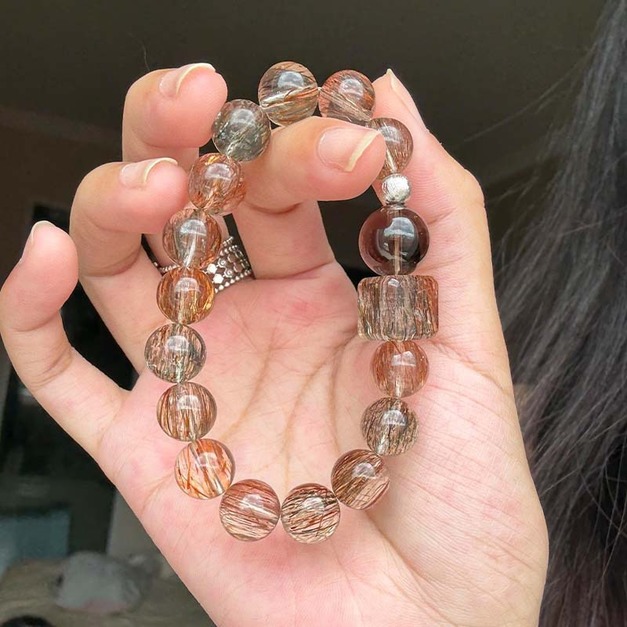曜金藏鋒・黑金超七能量手鍊