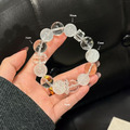 「純淨之光」白水晶 &times; 白幽靈能量手鍊