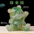 【晶夢守護】天然水晶碎石小熊擺件_2