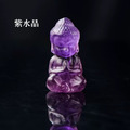 【禪心佛語】天然水晶小佛擺件_4