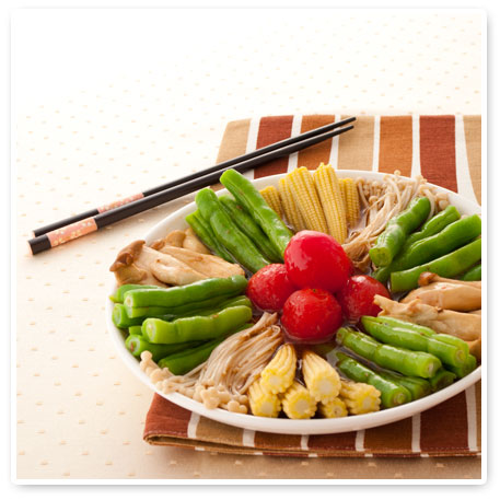 賞心悅目的高纖蔬食滷味拼盤