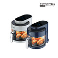 SONGEN松井 - 日系3D熱旋晶鑽玻璃氣炸鍋/烤箱/烘烤爐 (顏色任選)