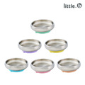 美國little.b - 316雙層不鏽鋼寬口麥片碗 (顏色任選)